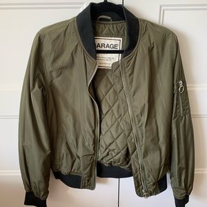 Silk and floral bombers